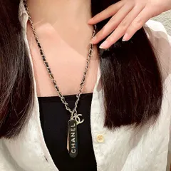 【今日特価】CHANEL シャネル 中古 アルファベットネックレス 送料無料！在庫限定セール価格！
