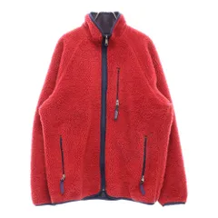 PATAGONIA (パタゴニア) 90S VINTAGE RETRO CARDIGAN レトロ カーディガン フリース ジップアップ ジャケット レッド USA製 23022のサムネイル