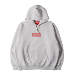 美品 Supreme シュプリーム パーカー サイズ:XL 23SS インサイドアウト ボックスロゴ スウェットパーカー (Inside Out Box Logo Hooded Sweatshirt) ヘザーグレー トップス フーディー【メンズ】