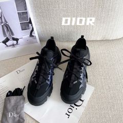 DIOR お父さんの靴/スニーカー、黒