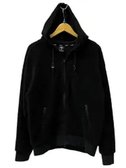 NIKE SB (ナイキエスビー) SHERPA HOODIE シェルパ フーディー ボアジャケット CJ6601-010 M ブラック メンズ/027
