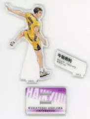 【中古】アクリルスタンド・アクリルパネル [単品] 牛島若利 アクリルフィギュア 「ハイキュー!! 10thクロニクル グッズ付き同梱版」 同梱特典