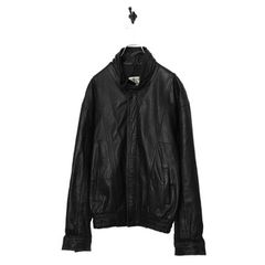 USED VALENTINO LEATHER JACKET/L