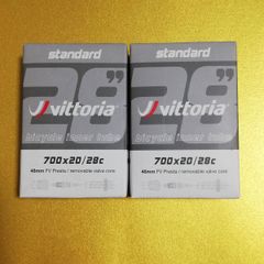 【２本】ビットリアVittoriaチューブ700X20/28c　48mm外箱なし