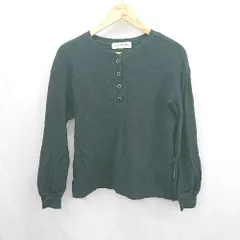 ◇ ⊇ Ray BEAMS レイ ビームス コットン100% 長袖 カットソー サイズ表記なし ブラック レディース E  【1506230017454】