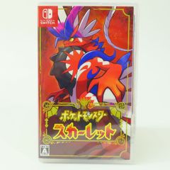【未開封】Nintendo Switchソフト ポケットモンスター スカーレット