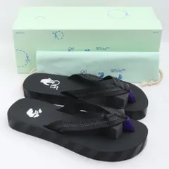 未使用 サイズ43 OFF-WHITE ストラップ サンダルのサムネイル