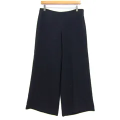 セオリー ワイドパンツ ブランド ボトムス 日本製 レディース 2サイズ ネイビー theory 【中古】