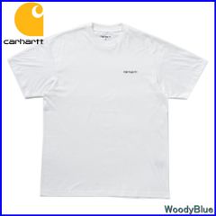 【新品】カーハート 半袖Tシャツ CARHARTT WIP I030111 S/S NILS T-SHIRT WHITE/BLACK 00AXX i030111-00axxWH