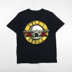 GUNS N' ROSES ガンズアンドローゼズ ヨーロッパ製 ロック バンド Tシャツ M ブラック コットン 両面プリント Cool Tee