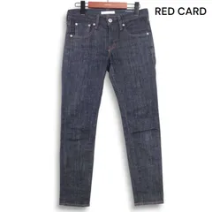 RED CARD レッドカード 27506 Anniversary 25th ストレッチ★ デニム スキニー パンツ ジーンズ Sz.23 レディース 日本製