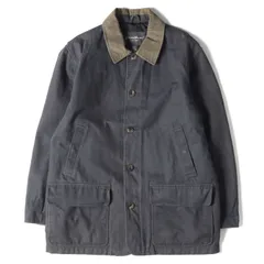 Eddie Bauer エディーバウアー カバーオール サイズ:L 00s ライナーキルティング付き ダックコットン ハンティングジャケット 00年代 ヴィンテージ チャコールグレー アウター ブルゾン カジュアル アウトドア ブランド 古着のサムネイル