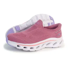 【新品】SKECHERS スケッチャーズ スニーカー レディース スリップインズ スリッポン ゴーウォーク グライドステップ 2.0 アネット 125120 MVMT モーブ/マルチ ピンク系