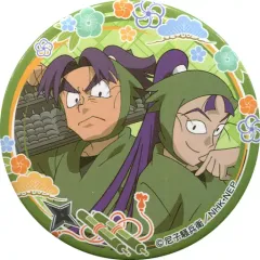 【中古】バッジ・ピンズ 潮江＆立花 缶バッジ(和風) 「忍たま乱太郎」