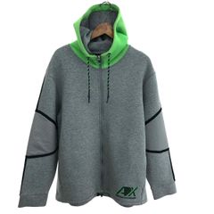 ARMANI EXCHANGE アルマーニエクスチェンジ ボンディング ジップアップ パーカー サイズ:XL グレー メンズ 241005005814のサムネイル