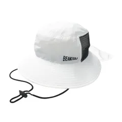 BEAMS GOLF ビームスゴルフ 2024年モデル バケットハット メッシュ 日除けカバー付  ホワイト系 59cm [240101529239] ゴルフウェア ストスト
