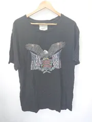 ◇ ⊂ Ungrid アングリッド オーバーサイズ 半袖 Tシャツ カットソー サイズF ブラック レディース メンズ E  【1505290036610】