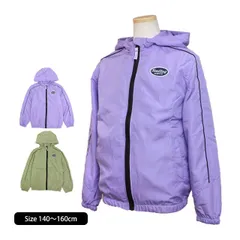 ウィンドブレーカー パーカー ジャケット ジャンパー キッズ ジュニア 女の子 子供 裏地トリコット 140cm 150cm 160cm 　n26024