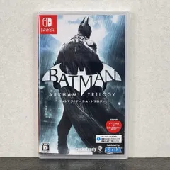 送料無料 任天堂 Switch ゲームソフト【新品未開封】ニンテンドー スイッチ / バットマン：アーカム・トリロジー 在★15