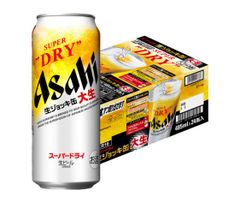 JAPANESE BEER アサヒスーパードライ 生ジョッキ缶 大生 485ml 1ケース　24本