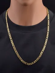 ジュエリー メンズ ネックレス 1個 メンズ ヒップホップ 太いステンレススチール 3:1チェーン ネックレス