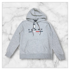 【新品】Tommy Hilfiger　トミーヒルフィガー メンズ フーディー パーカー 　L  グレー