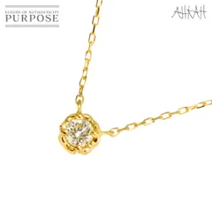 アーカー AHKAH ティア ダイヤ ネックレス 40cm K18 YG イエローゴールド 750 Diamond Necklace 90276426のサムネイル