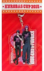【中古】キーホルダー・マスコット(キャラクター) 紫原敦＆氷室辰也 イベントアクリルキーホルダー 「黒子のバスケ KUROBAS CUP 2015」
