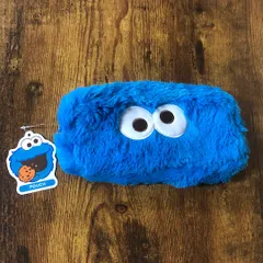 セサミストリート クッキーモンスター ぬいぐるみ ドアップ ポーチ アメリカン雑貨
