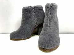 s24t-0592y【中古】【美品】MERCURYDUO　マーキュリーデュオ　ムートンブーツ　フェイクファー　ショートブーツ　ブーツ　レディース　001761800501