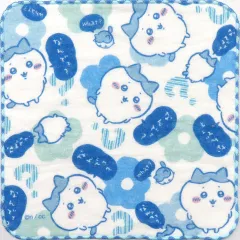 【中古】タオル・手ぬぐい ハチワレ(なんでェ?) 片面ガーゼハンドタオル 「ちいかわ なんか小さくてかわいいやつ」 ちいかわもぐもぐ本舗限定