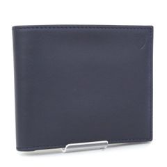 【ASPINAL of LONDON / アスピナル オブ ロンドン】メンズ 折り財布 (039 0094 NAVY 16970000) 18ss ネイビー [新品] [訳あり]