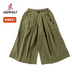 【新品】GRAMICCI グラミチ ナイロンフレアパンツ【ウィメンズ】 オリーブ