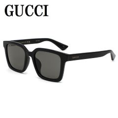 グッチ GUCCI GG1582SK 001 サングラス アジアンフィット 眼鏡 UVカット 紫外線カット メンズ レディース グレー ブラック