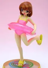 【中古】フィギュア キョンの妹 水着Ver.デラックス版 「涼宮ハルヒの憂鬱」 1/10 PVC塗装済み完成品