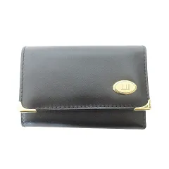 ダンヒル dunhill 美品 キーケース 6連金具 鍵入れ ブラック ORG ☆AA★