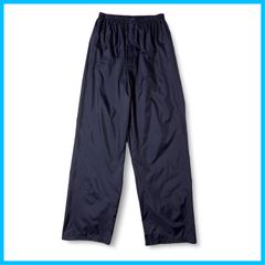 【新着商品】L ネイビー 前開きパンツ 撥水パンツ 防風 [カジメイク]