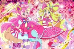 【中古】アニメ系トレカ P17[ホロレアカード]：キュアアイドル＆キュアワンダフル