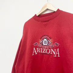 【90sUSA製】ARIZONA 刺繍ロゴ　ヴィンテージスウェットシャツ　古着 VINTAGE - 【90sUSA製】ARIZONA 刺繍ロゴ ヴィンテージ