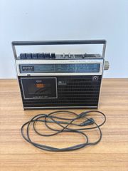 希少◆一部動作確認済◆SONY CF-1450 カセットレコーダー付きラジオ　1970年代　昭和　レトロ