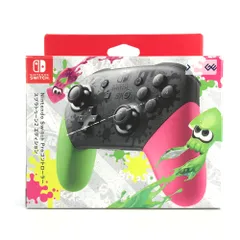 ● 任天堂 周辺機器 Nintendo Switch Proコントローラー スプラトゥーン2 開封品