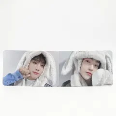 THEBOYZ ジェイコブ ケビン PHANTASY WATCH IT MINI RECORD ヨントン 特典 うさぎ 両面 トレカ フォト カード JACOB KEVIN ザ・ボーイズ