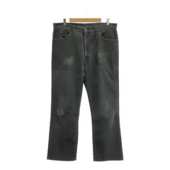 USA製 リーバイス519-1558 コーデュロイ ブラック W38✕L30 80s Levi'sリーバイス 519-1558 コーデュロイパンツ 黒 w34