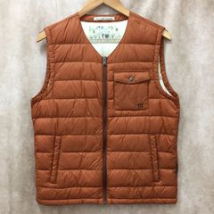 Henry Cottonʼ s  ヘンリーコットンズ ダウンベスト サイズM オレンジ系