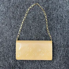 (s)LOUIS VUITTON ルイヴィトン ヴェルニ チェーンウォレット ポルトフォイユ サラ モノグラム シトリン M90149 長財布 レディース ローズのサムネイル