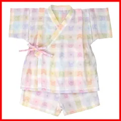 【数量限定】[赤ちゃんの城] 甚平 カラフル 日本製