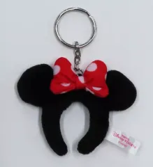 【中古】雑貨 ミニーマウス(カチューシャ/水玉) キーチェーン 「ディズニー」 東京ディズニーリゾート限定