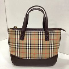 バーバリー　BURBERRY ノバチェック　ミニハンドバッグ                 E-S