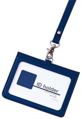 【新着商品】レイメイ藤井 名刺入れ IDカードホルダー イタリアン合皮 ネイビー GLP155K