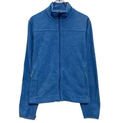L.L.Bean フリースジャケット レディース M ブルー エルエルビーン ジップアップ シンプル アウトドア 古着卸 アメリカ仕入 a612-8417